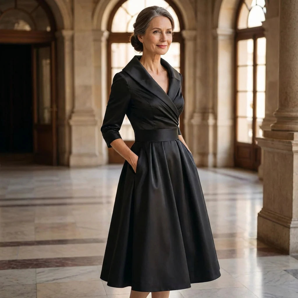 Marley Quinn | Elegant Midi Dress